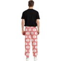 Modern Chic Vector Camera Illustration Pattern Men s Elastic Waist Pants View2