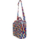 Trendy Chic Modern Chevron Pattern Crossbody Day Bag View1