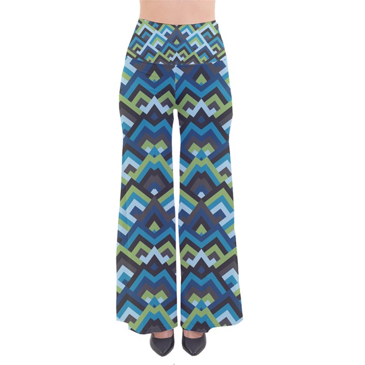 Trendy Chic Modern Chevron Pattern So Vintage Palazzo Pants