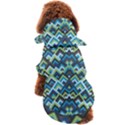 Trendy Chic Modern Chevron Pattern Dog Coat View2