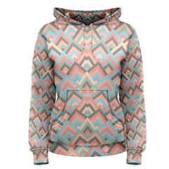 Trendy Chic Modern Chevron Pattern Women s Pullover Hoodie by GardenOfOphir