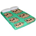 Puppy Pattern Dog Pet Fitted Sheet (California King Size) View2