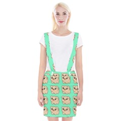 Puppy Pattern Dog Pet Braces Suspender Skirt