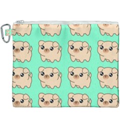 Puppy Pattern Dog Pet Canvas Cosmetic Bag (xxxl)