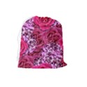 Roses Pink Tourmaline Seamless Drawstring Pouch (Large) View2