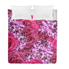 Roses Pink Tourmaline Seamless Duvet Cover Double Side (full/ Double Size)