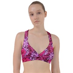 Roses Pink Tourmaline Seamless Sweetheart Sports Bra