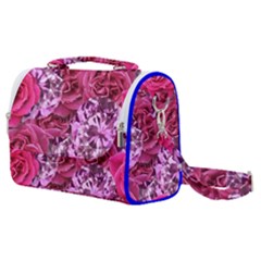 Roses Pink Tourmaline Seamless Satchel Shoulder Bag