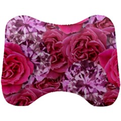 Roses Pink Tourmaline Seamless Head Support Cushion