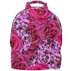 Roses Pink Tourmaline Seamless Mini Full Print Backpack