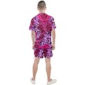 Roses Pink Tourmaline Seamless Men s Mesh Tee and Shorts Set View2