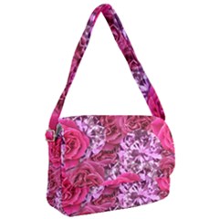 Roses Pink Tourmaline Seamless Courier Bag