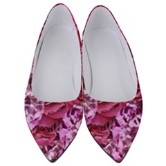 Roses Pink Tourmaline Seamless Women s Low Heels