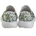 Gold And Green Eucalyptus Leaves Kids Lightweight Slip Ons View4