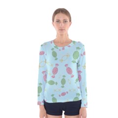 Toffees Candy Sweet Dessert Women s Long Sleeve Tee