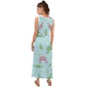 Toffees Candy Sweet Dessert V-Neck Chiffon Maxi Dress View2