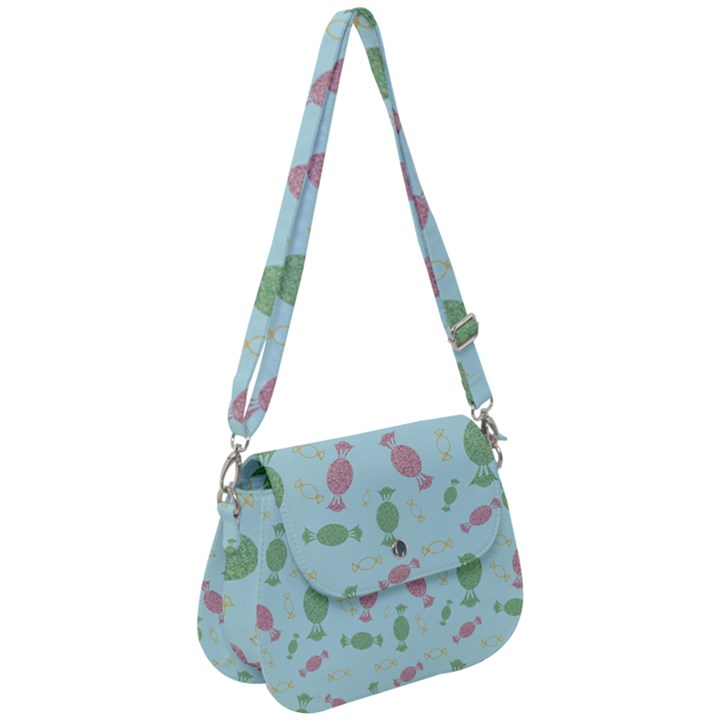 Toffees Candy Sweet Dessert Saddle Handbag