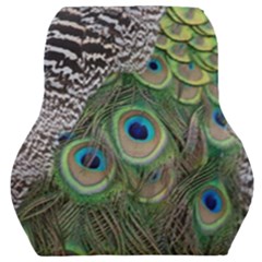 Peacock Bird Feather Colourful Car Seat Back Cushion 