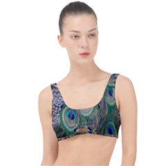 Peacock Bird Feather Colourful The Little Details Bikini Top by Jancukart