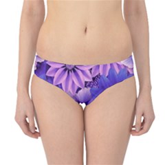 Pattern Floral Flora Flower Flowers Blue Violet Patterns Hipster Bikini Bottoms