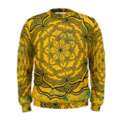 Mandala Vintage Painting Flower Men s Sweatshirt