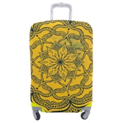 Mandala Vintage Painting Flower Luggage Cover (medium) by Jancukart