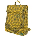 Mandala Vintage Painting Flower Flap Top Backpack View1