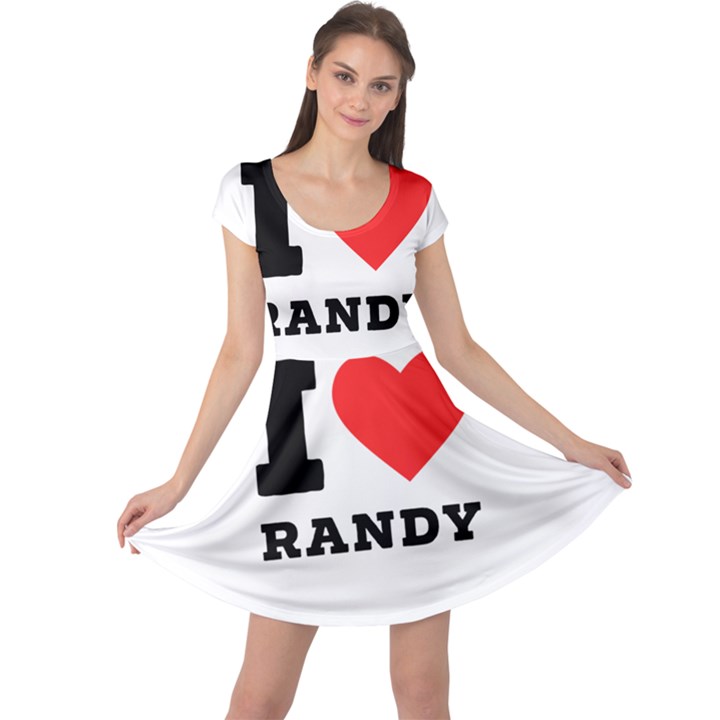 I love randy Cap Sleeve Dress