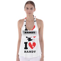 I Love Randy Babydoll Tankini Top