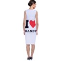 I love randy Sleeveless Velvet Midi Dress View2