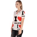 I love randy Women s V-Neck Scrub Top View2