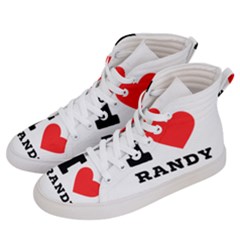 I Love Randy Women s Hi-top Skate Sneakers by ilovewhateva