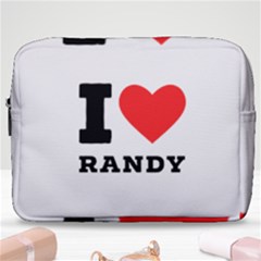 I Love Randy Make Up Pouch (large) by ilovewhateva