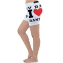 I love randy Lightweight Velour Yoga Shorts View2