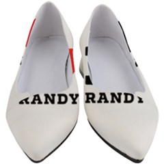 I Love Randy Women s Block Heels  by ilovewhateva