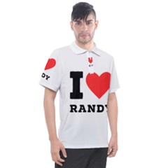 I Love Randy Men s Polo Tee by ilovewhateva