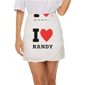 I love randy Mini Front Wrap Skirt View1