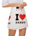 I love randy Mini Front Wrap Skirt View3