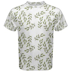 Leaves Wallpaper Leaf Nature Background Men s Cotton Tee by Jancukart