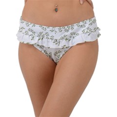 Leaves Wallpaper Leaf Nature Background Frill Bikini Bottoms