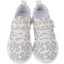 Leaves Wallpaper Leaf Nature Background Women s Velcro Strap Shoes View1