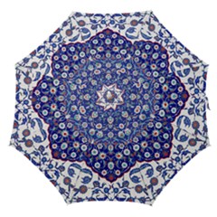 Art Pattern Design Blue Old Style Straight Umbrellas