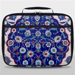 Art Pattern Design Blue Old Style Full Print Lunch Bag