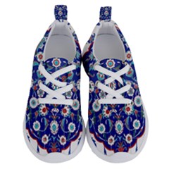 Art Pattern Design Blue Old Style Running Shoes by Jancukart