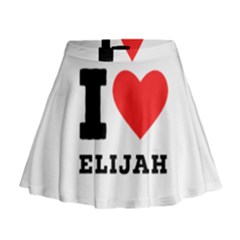 I Love Elijah Mini Flare Skirt by ilovewhateva