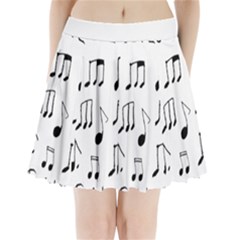 Music Is The Answer Phrase Concept Graphic Pleated Mini Skirt by dflcprintsclothing