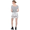 Music Is The Answer Phrase Concept Graphic Women s Ripstop Shorts View2