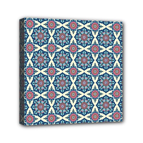 Mandala Seamless Background Texture Mini Canvas 6  X 6  (stretched)