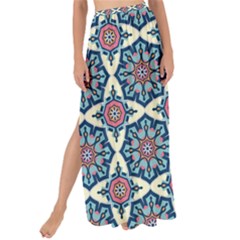 Mandala Seamless Background Texture Maxi Chiffon Tie-up Sarong