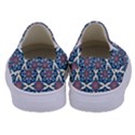 Mandala Seamless Background Texture Kids  Canvas Slip Ons View4